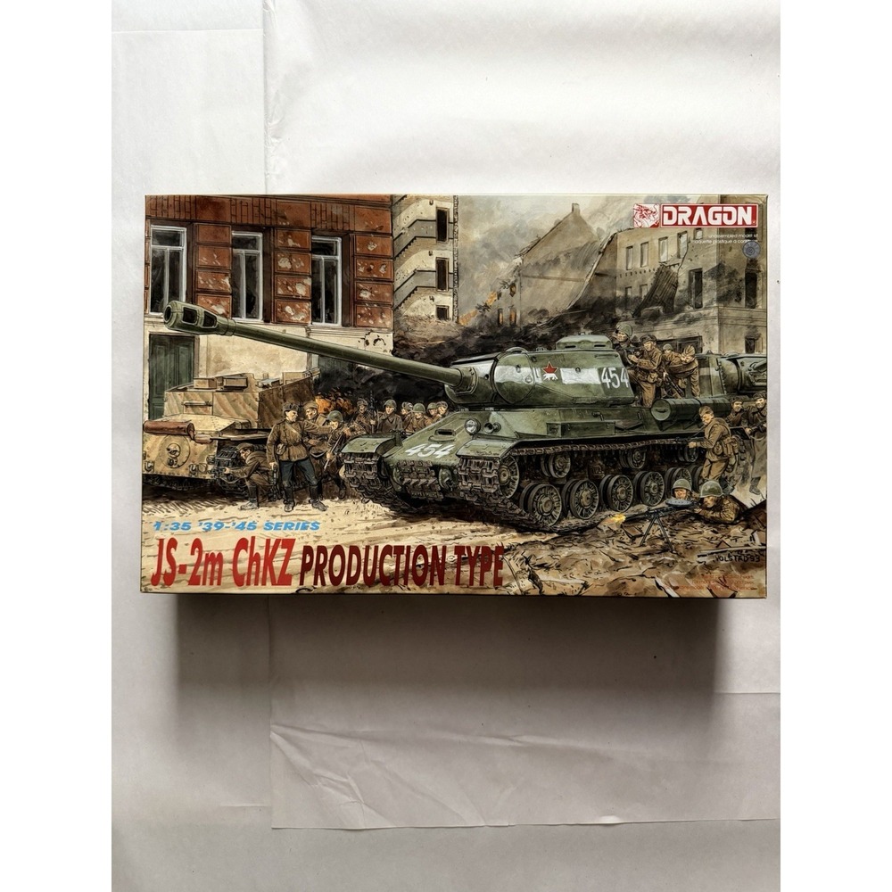 Dragon JS-2m ChKZ Production Type 1/35 Soviet Heavy Tank Model Kit 6018